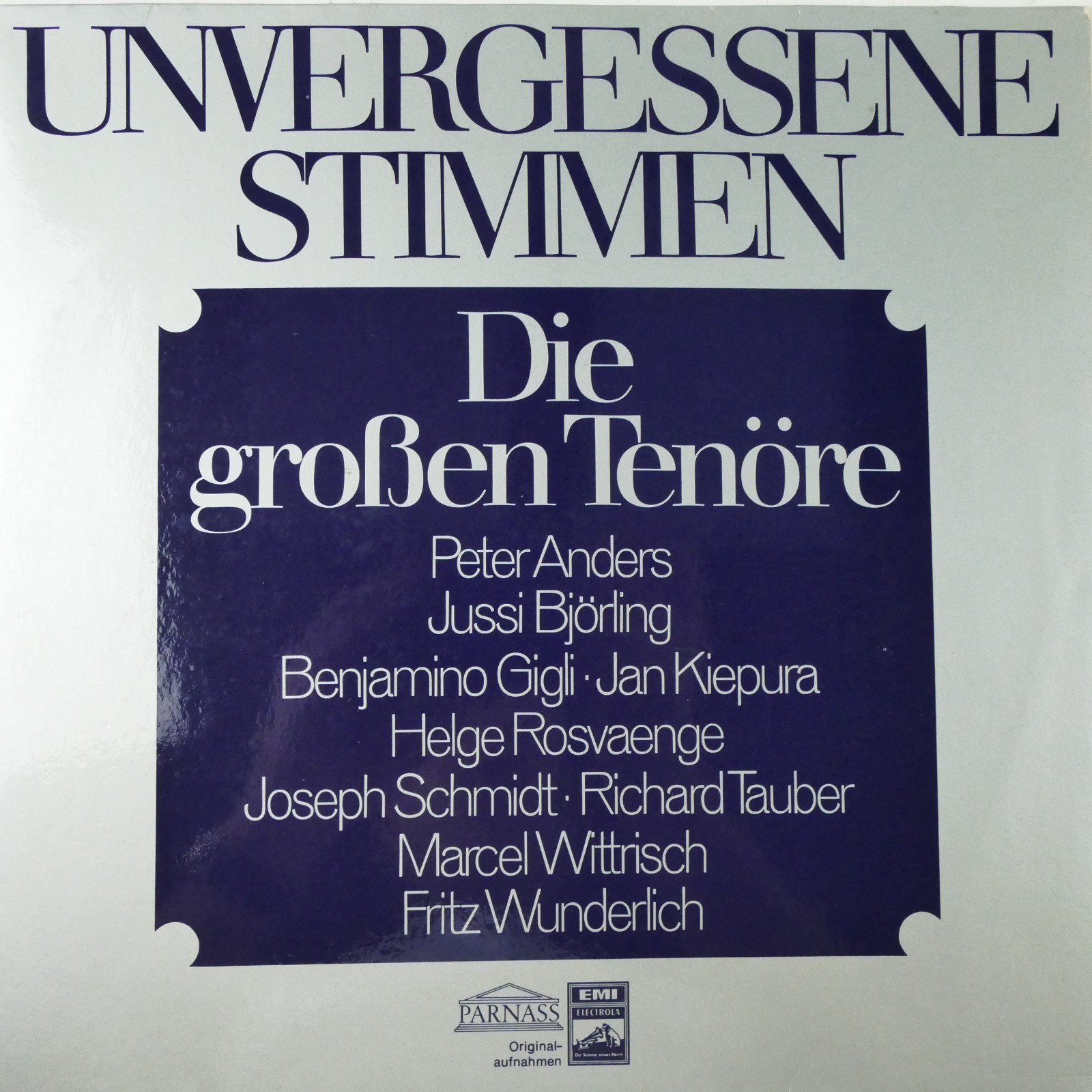 Die großen Tenöre EMI 62528 LP-11473