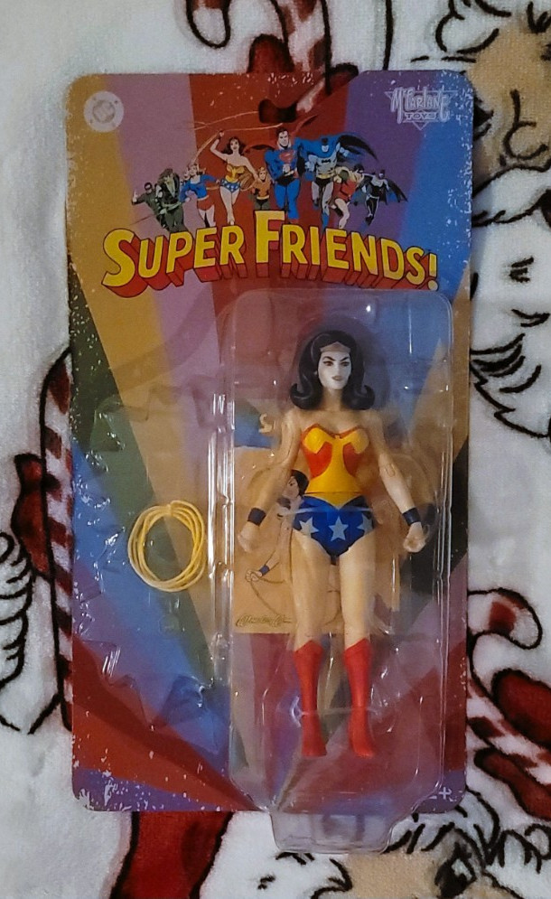 Wonder Woman • Super Friends • Modellino McFarlane Toys 6" • MOC