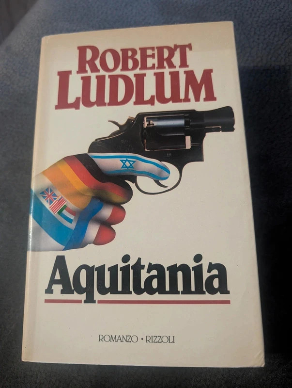 "Aquatonia" Robert Ludlum Libro Thriller Rizzoli