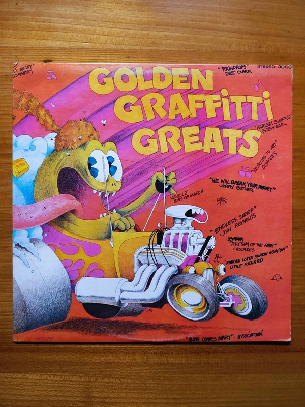 LP Compilation / Various – Golden Graffitti Greats / Doo Wop, Rock & Roll, Rhythm & Blues, 50s