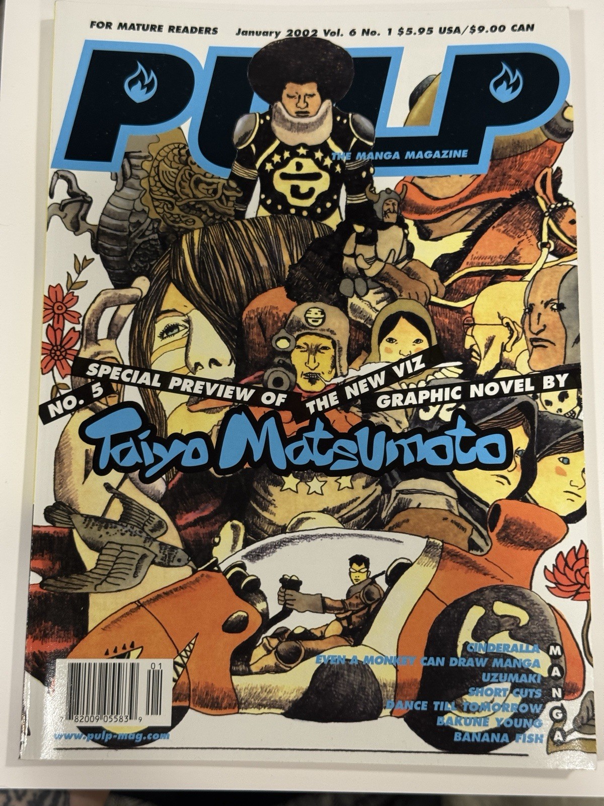 Pulp The Manga Magazine Vol 6 Numero 1