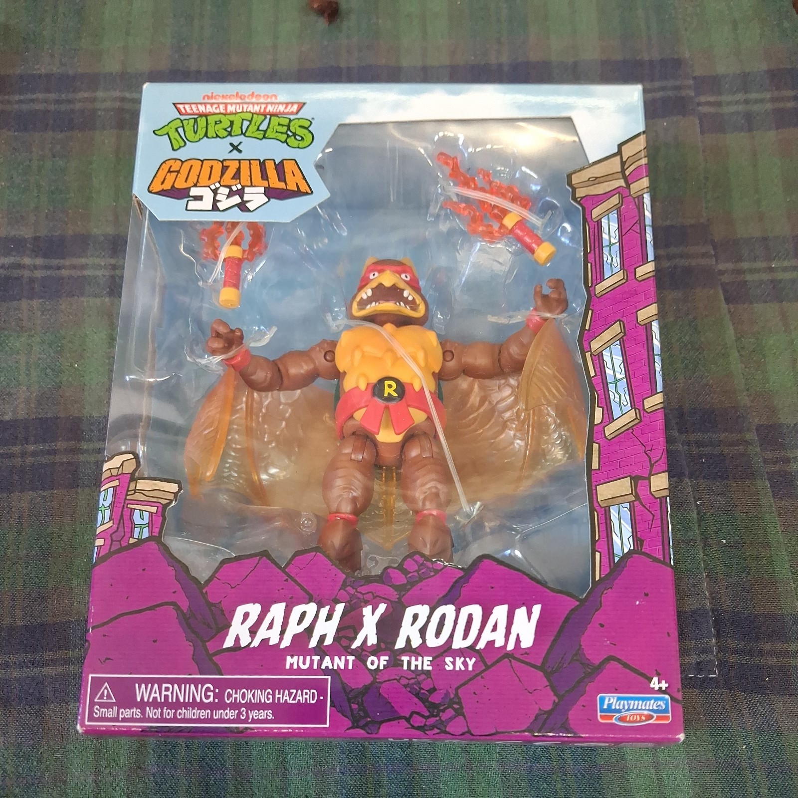 Teenage Mutant Ninja Turtles X Godzilla - Raph X Rodan