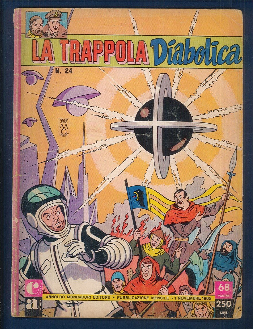 Classici Audacia n.24 del 1965 La trappola diabolica ▓