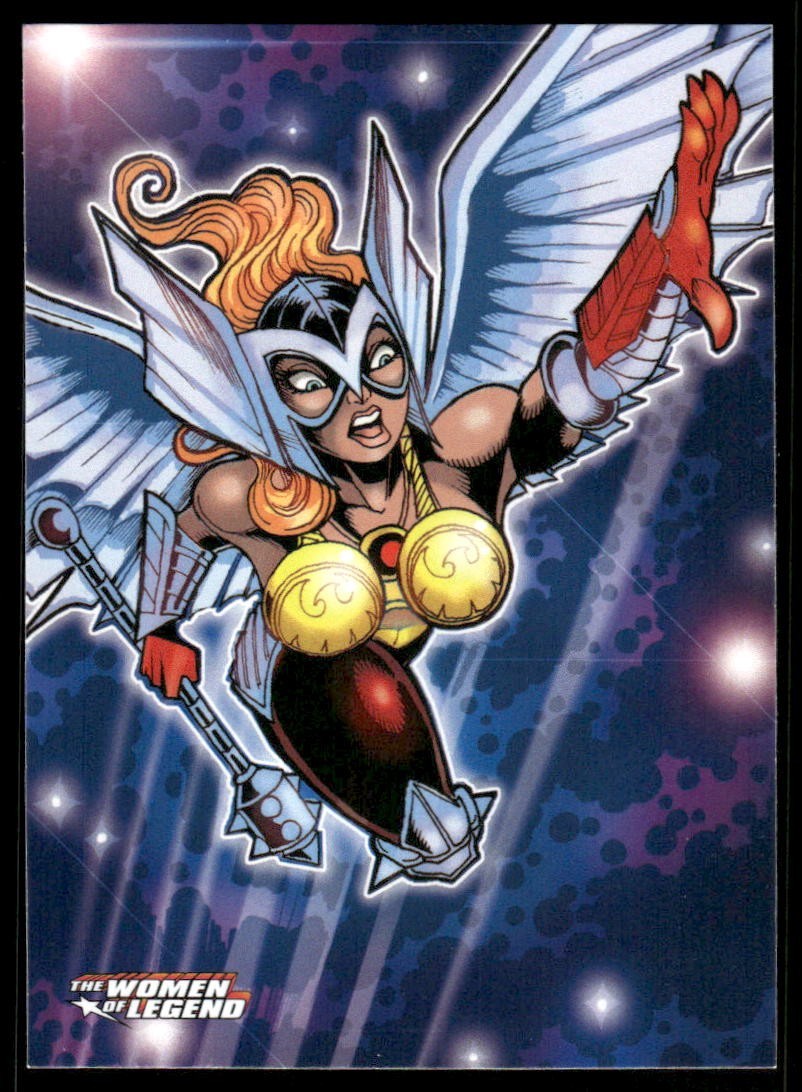 Carta Hawkgirl 2013 Cryptozoic DC Women of Legend #19 (NM)