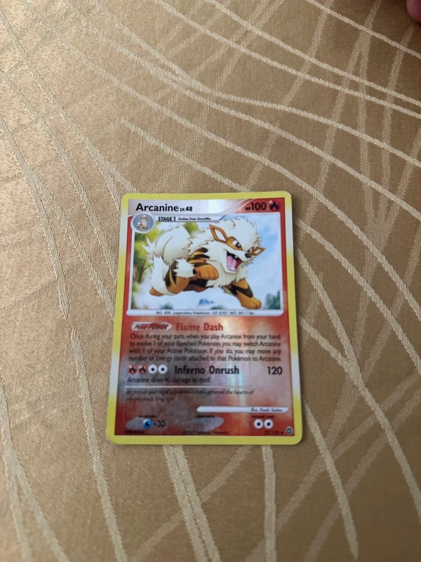 Arcanine reverse holo secret wonders