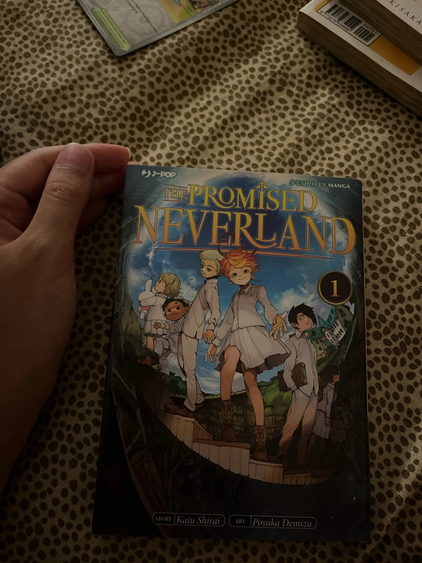 The promised neverland manga primo volume