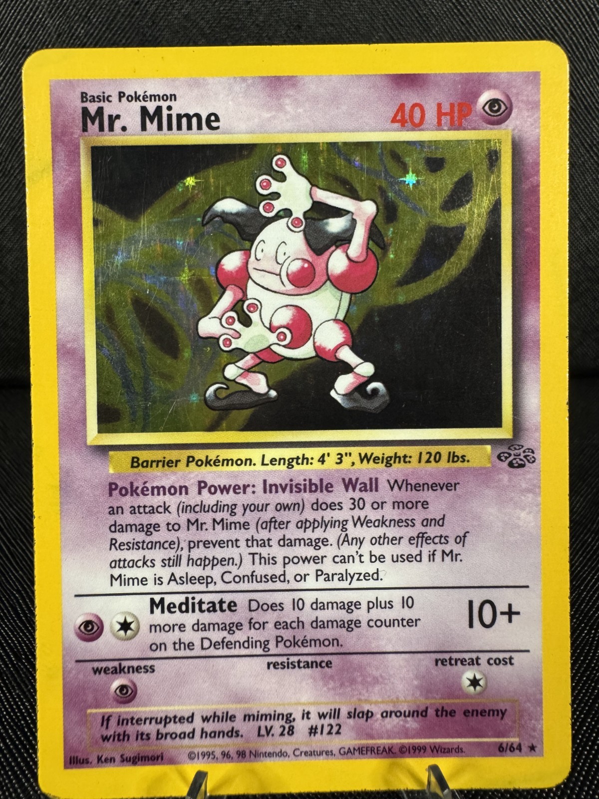 Mr. Mime 06/64 Jungle Holo *LP-