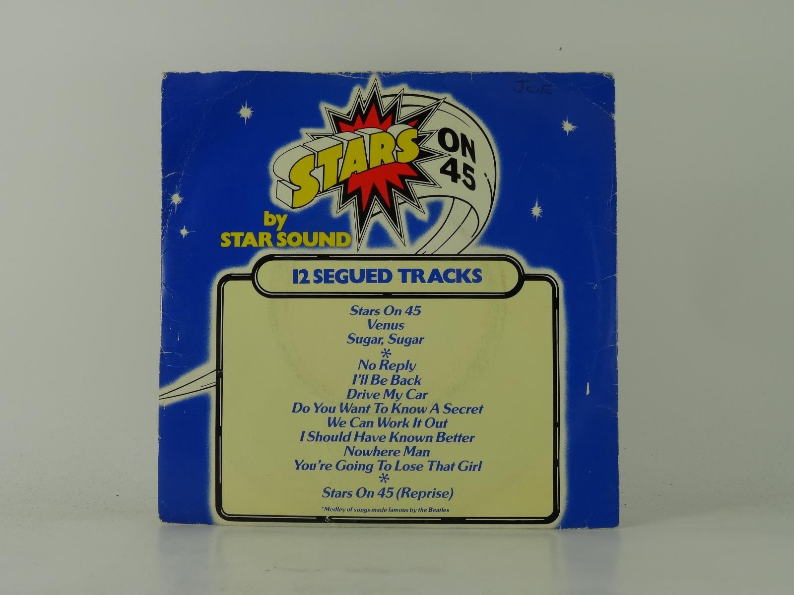 STARSOUND STARS ON 45 (26) 9 Track 7" Single including Picture Sleeve CBS RECORD