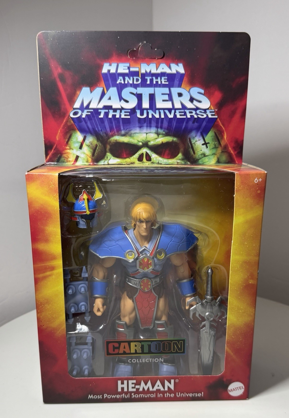 Masters of the Universe Modellino MOTU Cartoon Collection SAMURAI HE-MAN Nuovo