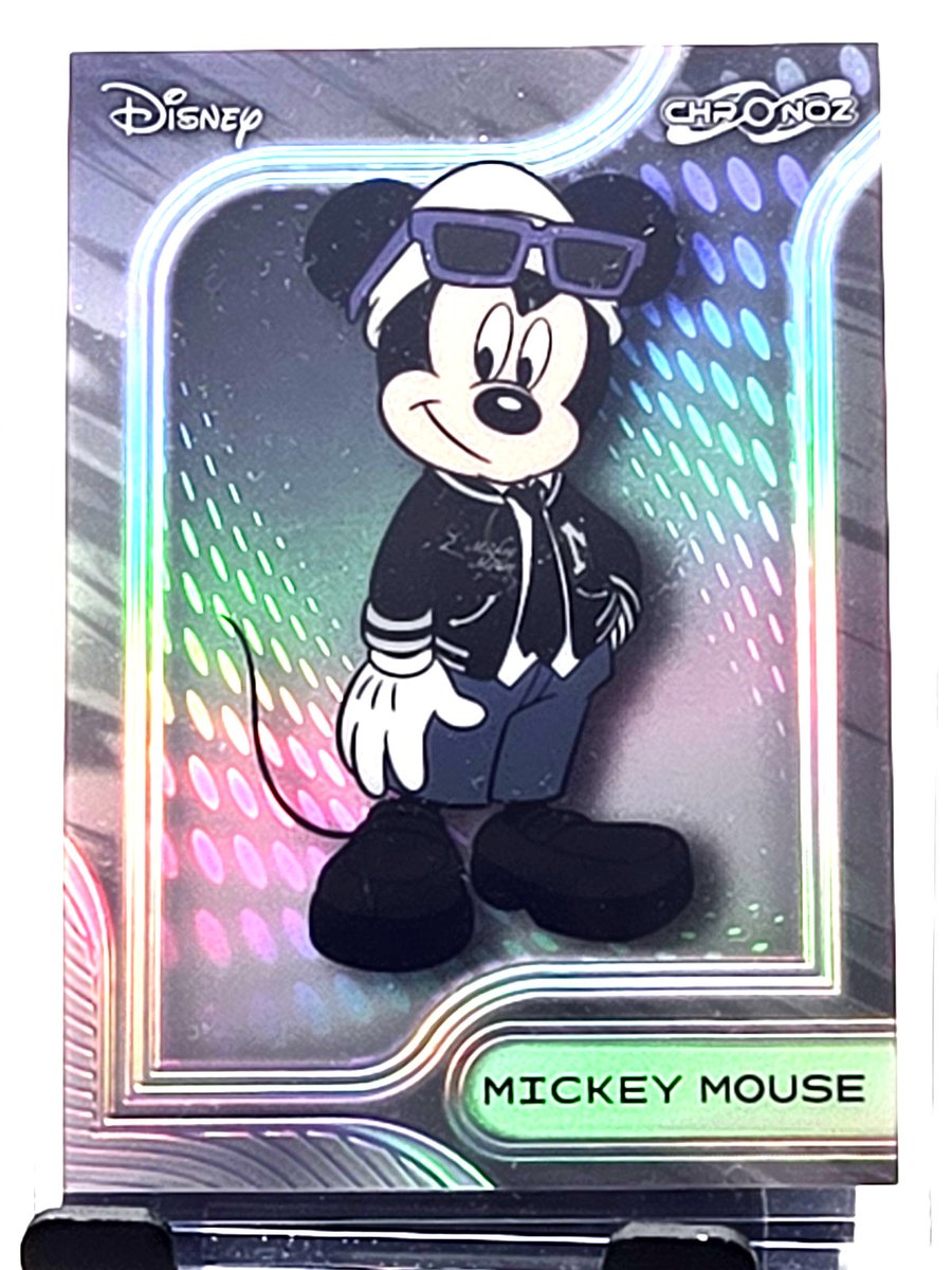 2026 Card Fun Disney Chronoz Argento Futuro Topolino #CDL-FBS-01