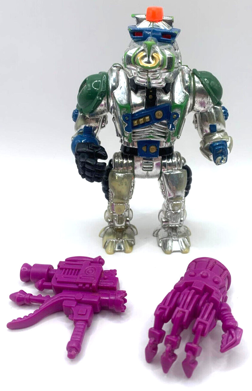 Robotic Bebop 1993 TMNT Teenage Mutant Ninja Turtles Vintage Incompleto