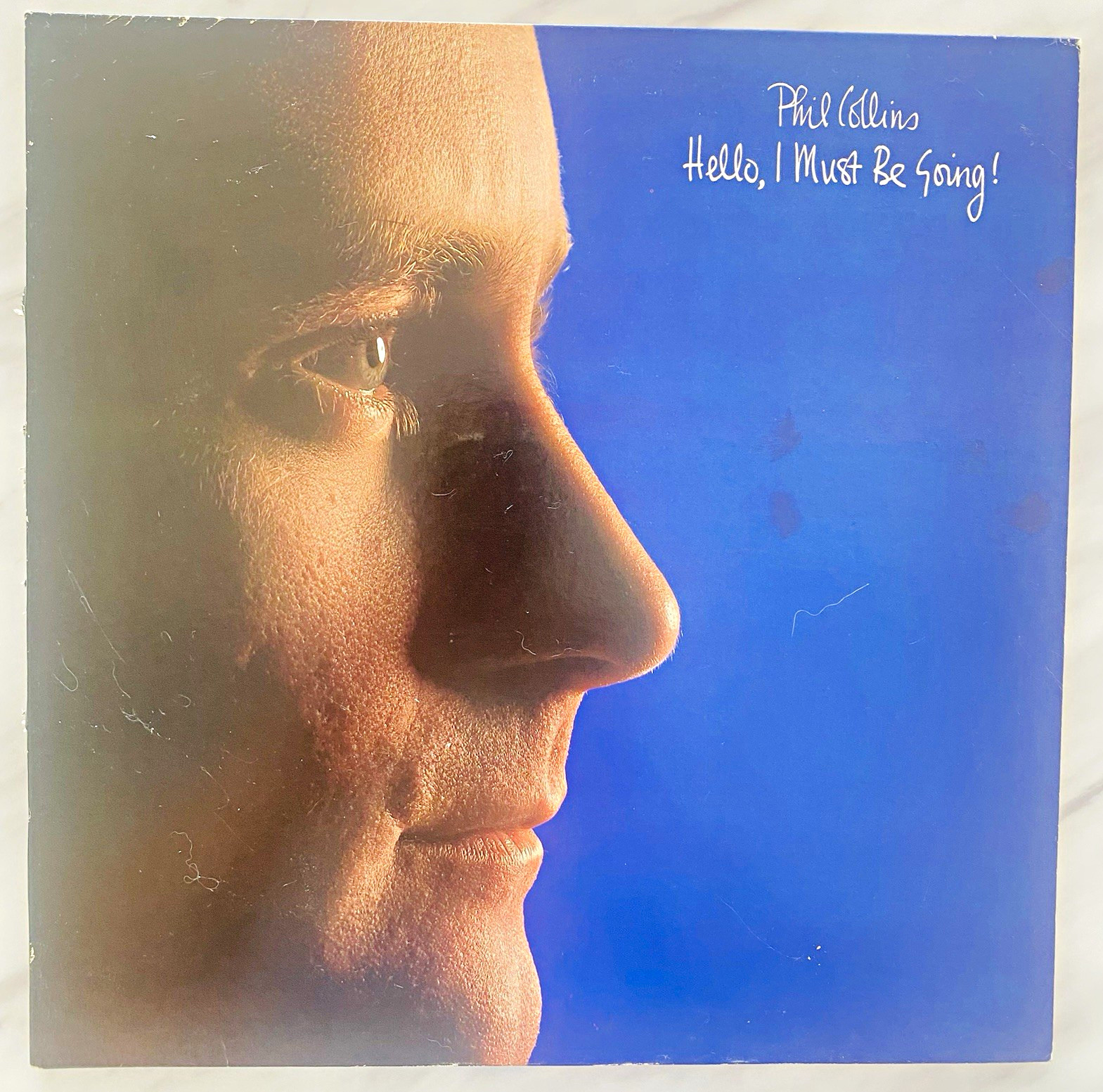 Phil Collins Hello, I Must Be Going! Vinyl LP Atlantic 1982 Rock 80035-1