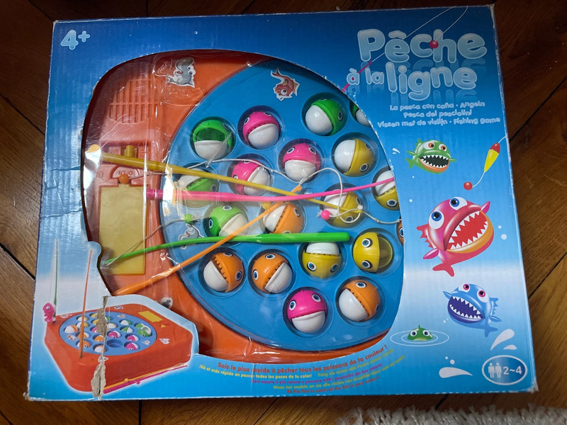 Jeu pêche à la ligne