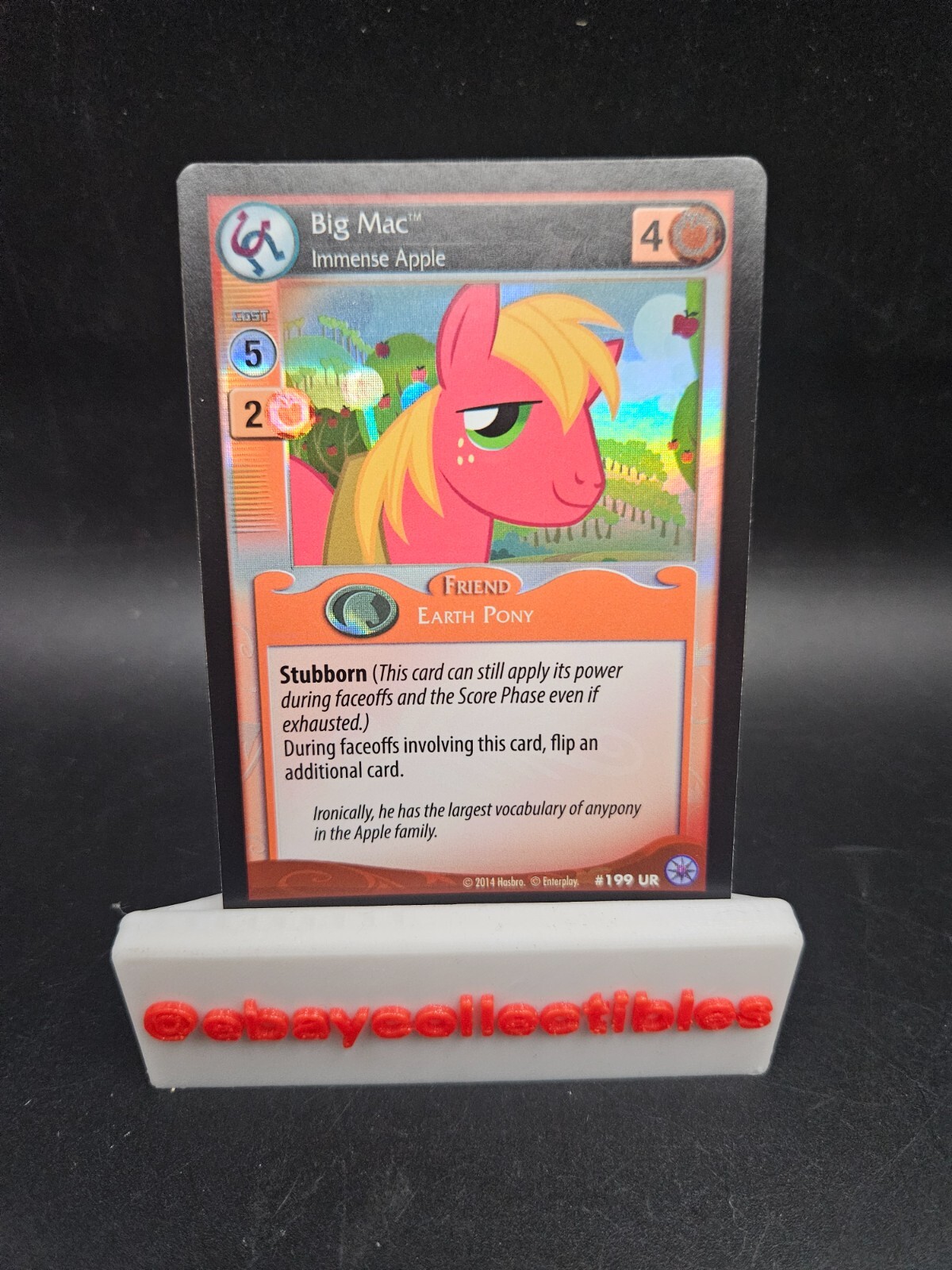 My Little Pony CCG -  Big Mac, Immense Apple 199 UR