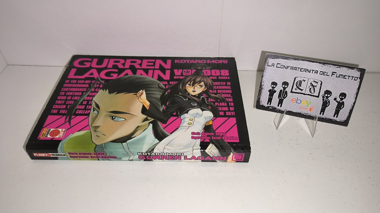 GURREN LAGANN N.8 PLANET MANGA LO SFONDAMENTO DEI CIELI KOTARO MORI