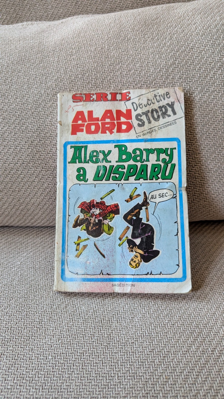 Alan Ford – Alex Barry a Disparu – Detective Story – Sagedition – Comic Vintage
