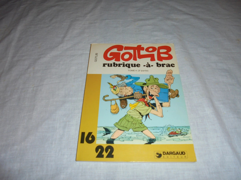BD Gotlib : Rubrique-à-brac 4 (3°patie) Editions Dargaud 1981