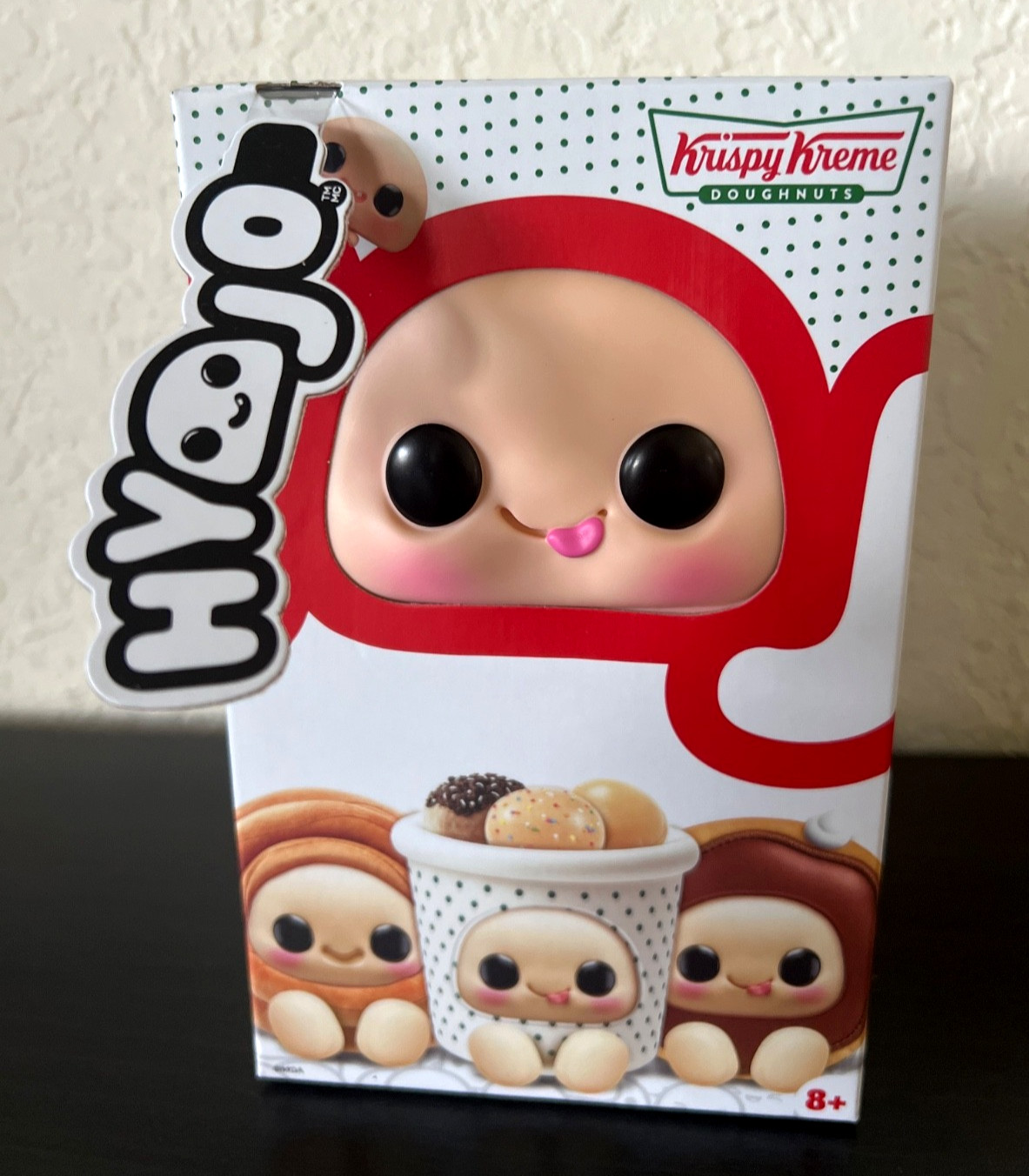 HYOJO x KRISPY KREME Series MYSTERY BLIND BOX Vinyl Plush KEYCHAIN NEW-SEALED