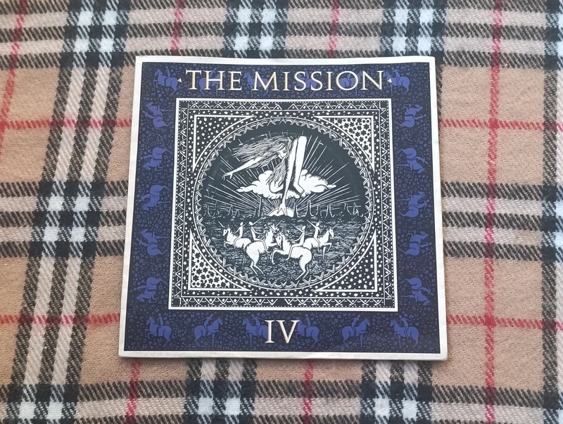 The Mission - Wasteland - 7" single, 45 rpm Portugal