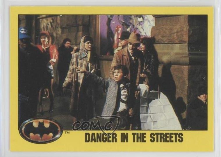 1989 O-Pee-Chee Batman Pericolo nelle strade #178 0r7h