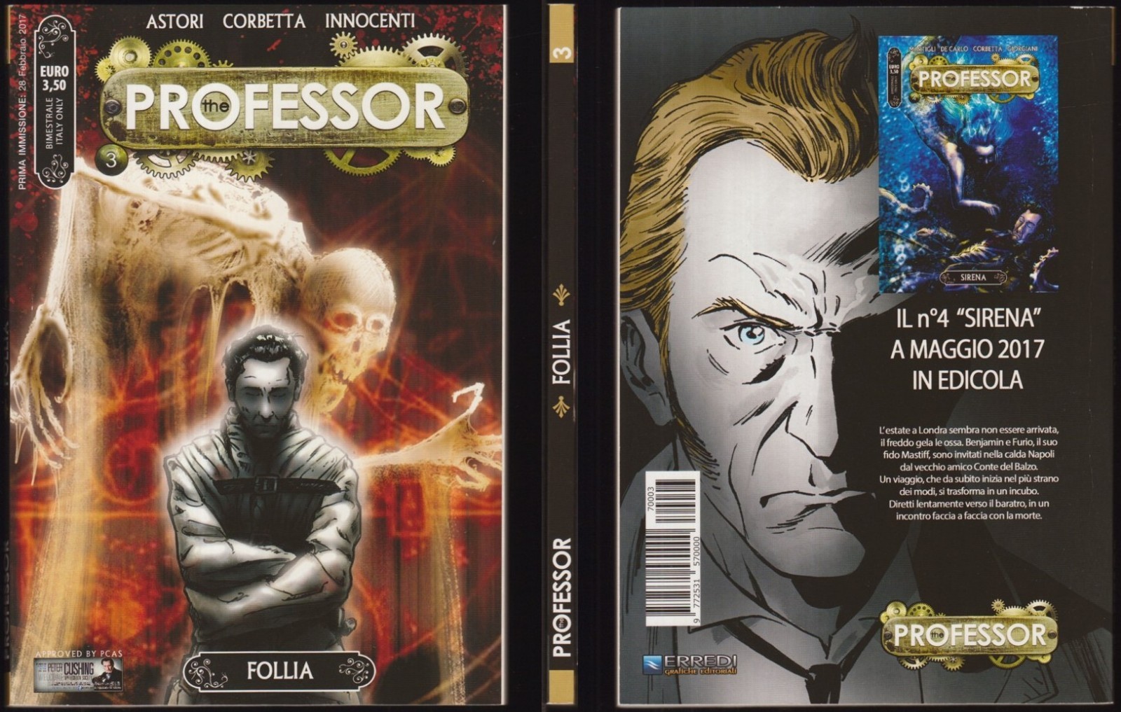THE PROFESSOR 3 FOLLIA - MARZO/APRILE 2017 "OTTIMO"