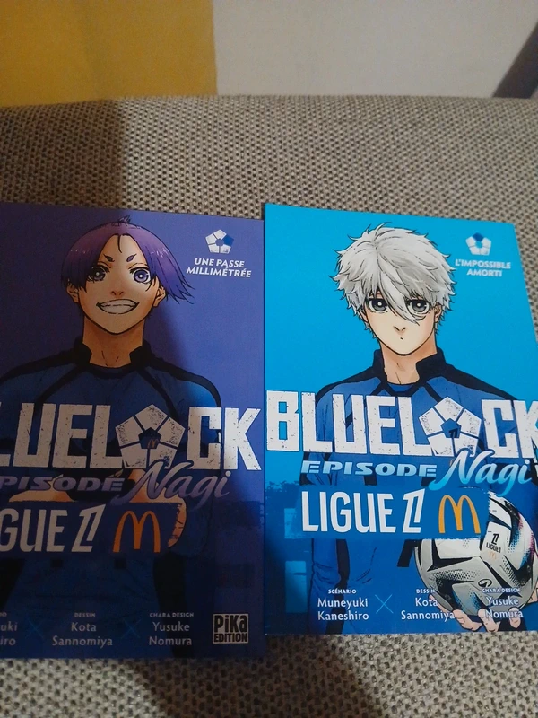 Lot manga bluelock mcdonalds