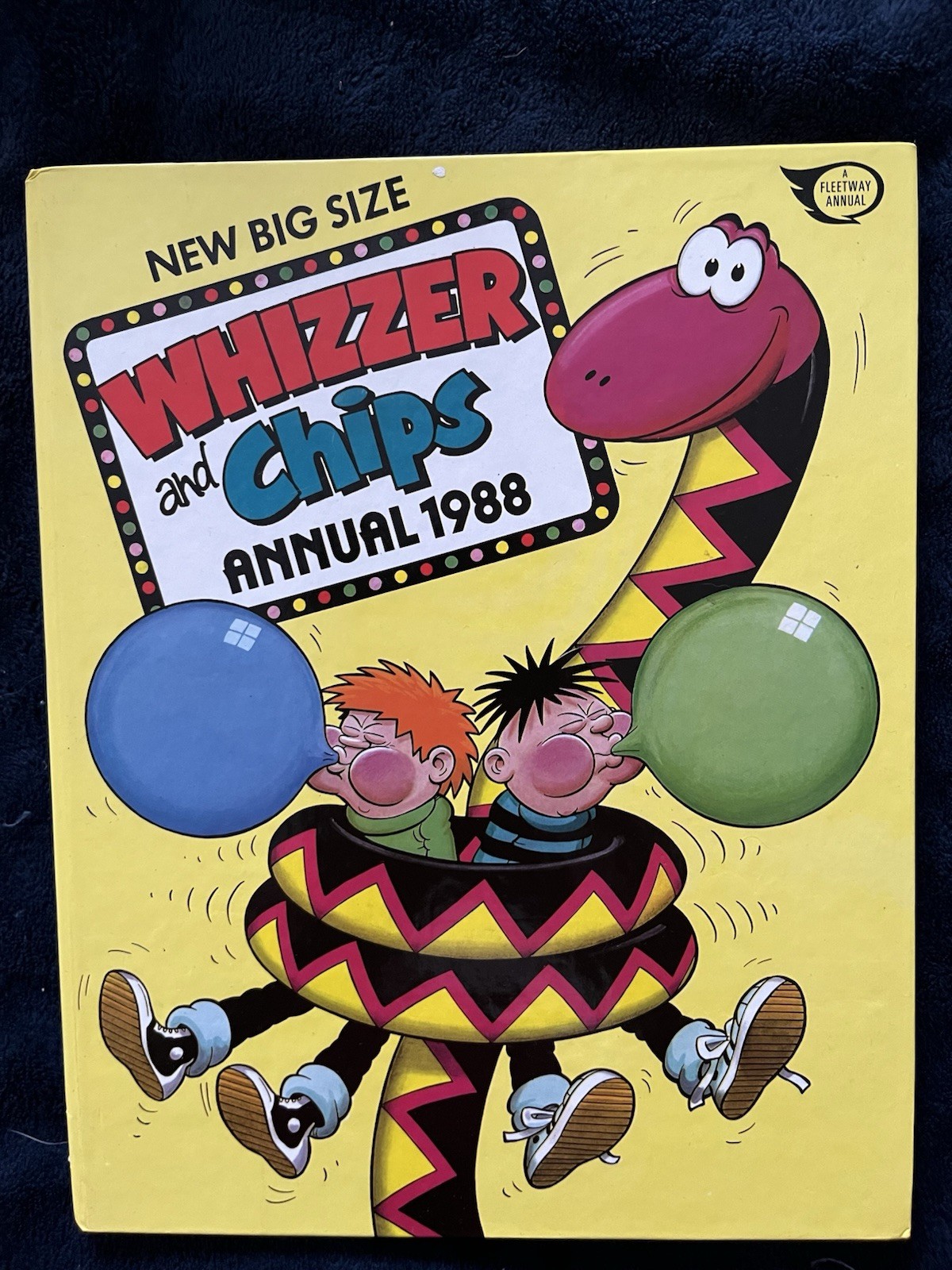 Whizzer And Chips Annual 1988 Unclipped Excellent Condition