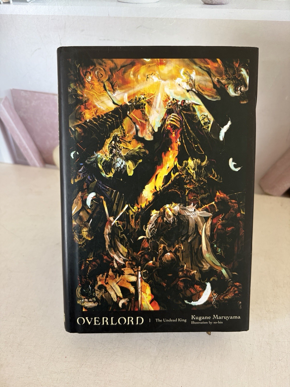 Overlord Vol. 1 copertina rigida light novel Kugane Maruyama Seinen