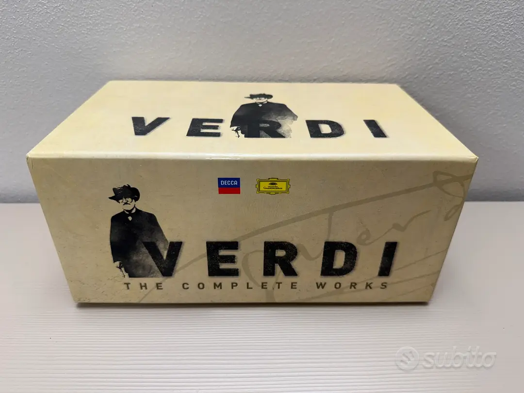 Giuseppe Verdi – The Complete Works – Decca – 75CD