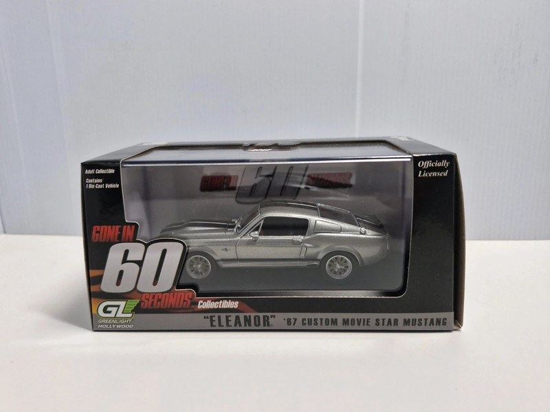 greenlight gone in 60 seconds eleanor ford mustang 1967 1/43