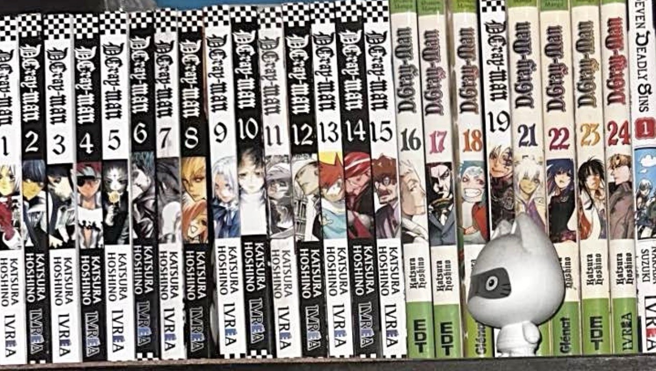 LOTTO D MANGA GRIGIO FUMETTI SPAGNOLO ESPAÑOL 1-24 KATSURA HOSHINO
