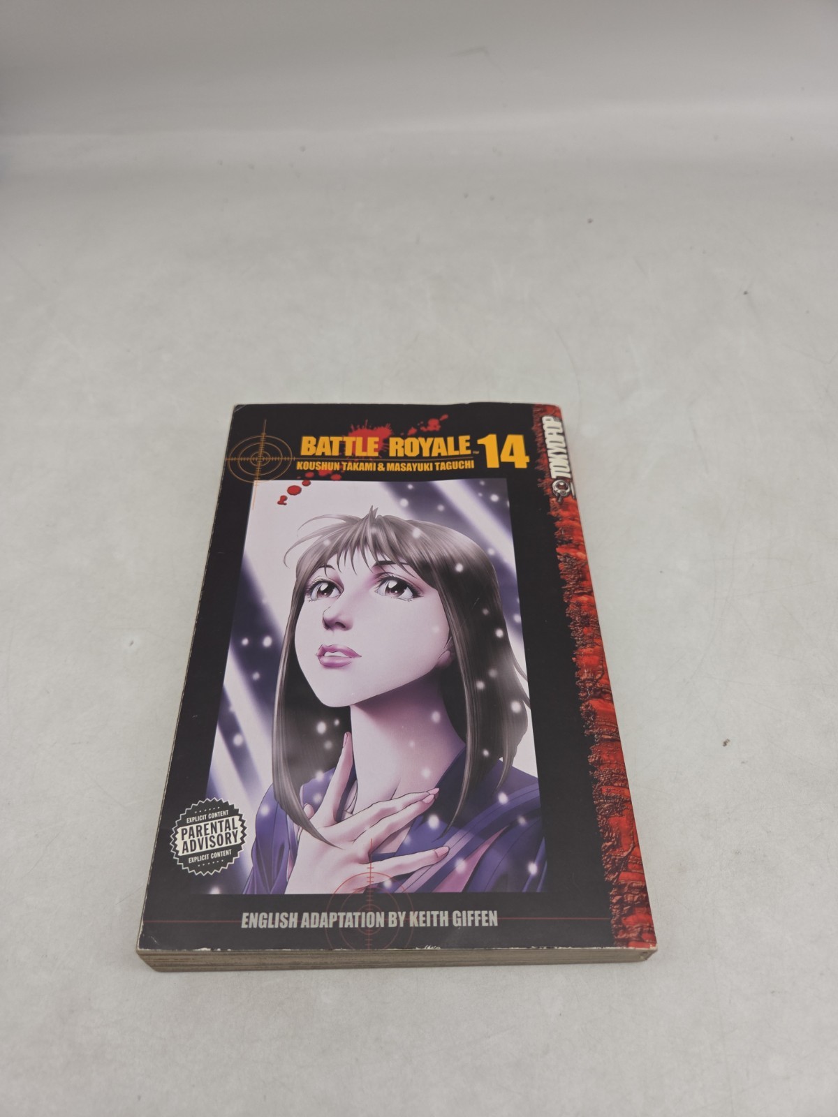 Battle Royale Manga #14 di Koushun Takami & Masayuki Taguchi Tokyo Pop Autentico