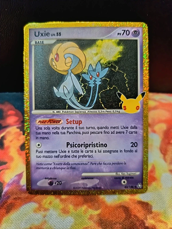Uxie holo ristampa 30 anniversario