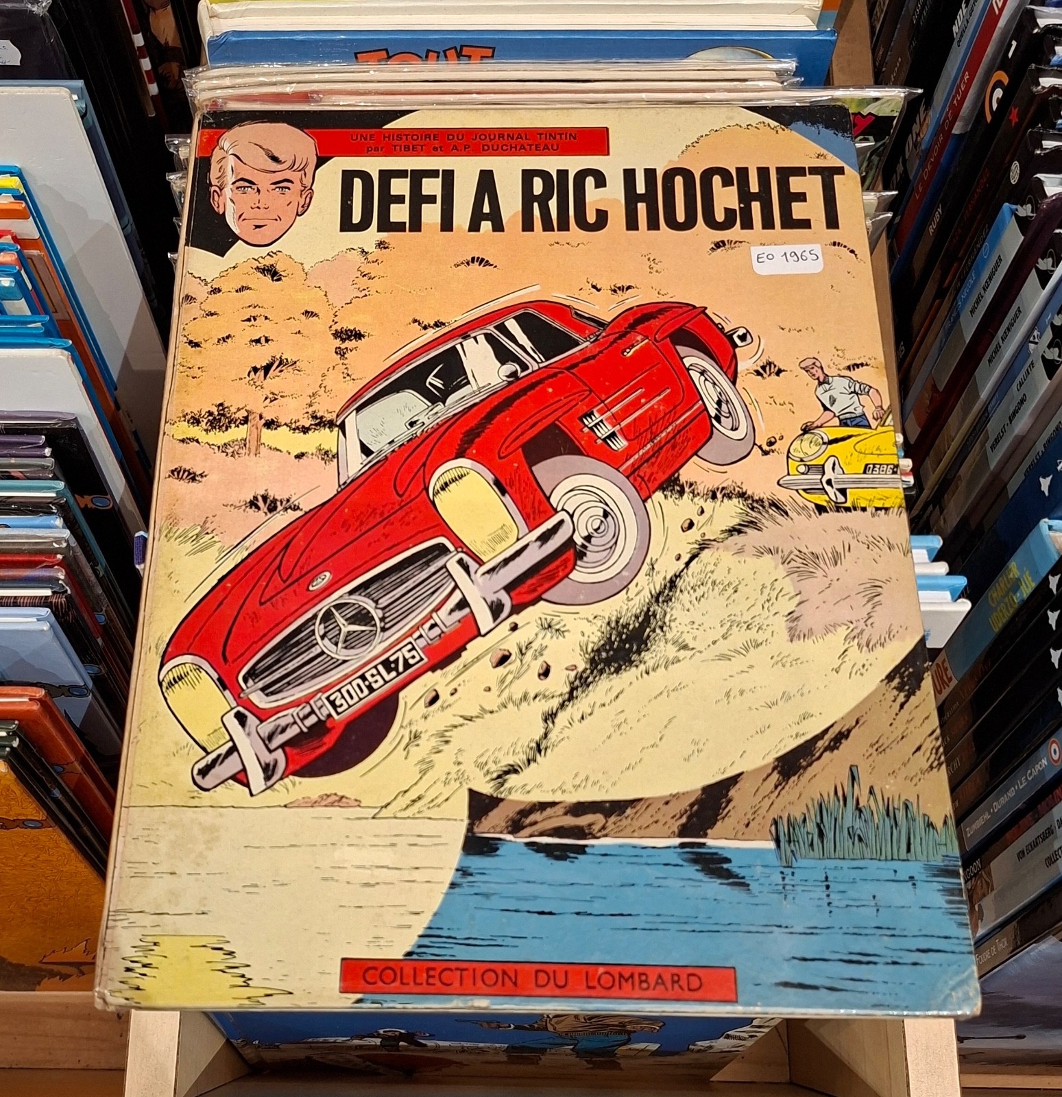 Ric Hochet T.3 - Défi à Ric Hochet _ Tibet - Duchâteau _ E.O. Lombard 1965