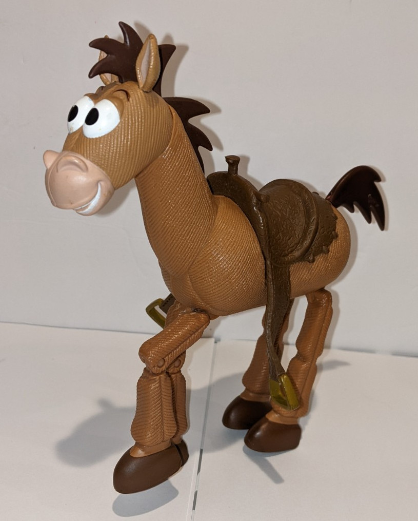 Disney Pixar Toy Story VTG 1996 Galloping Legs Bullseye Horse Action Figure 7"