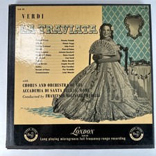 Verdi La Traviata Francesco Molinari Pradelli LP Disco Album Vinile