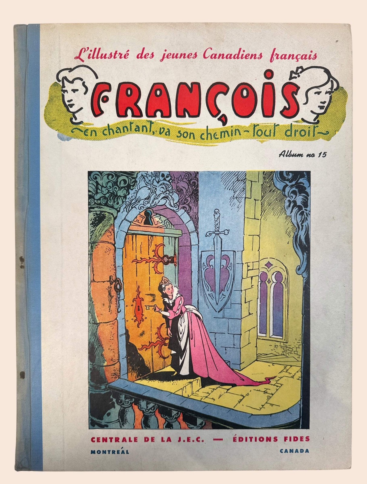 Vintage 1953 Album François No. 15 – French Canadian Comics, Fides