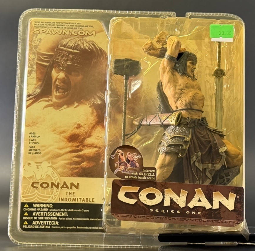 Vintage Conan l'Indomitabile Serie 1 da collezione - Figurina McFarlane nuova con scatola