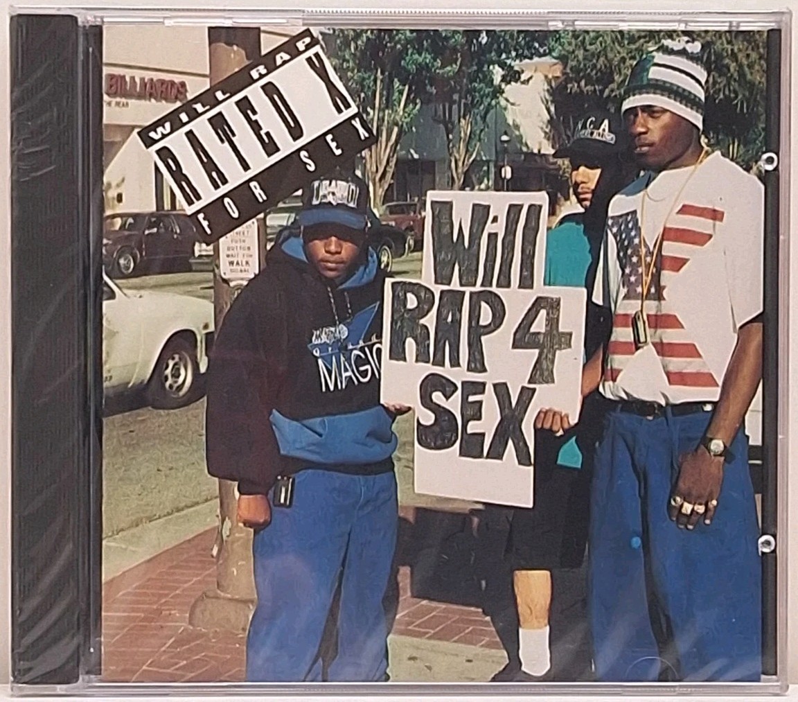 Rated X-Will Rap 4 Sex CD 1992 NEW Factory Sealed Mint Rare OOP  Fast Shipping