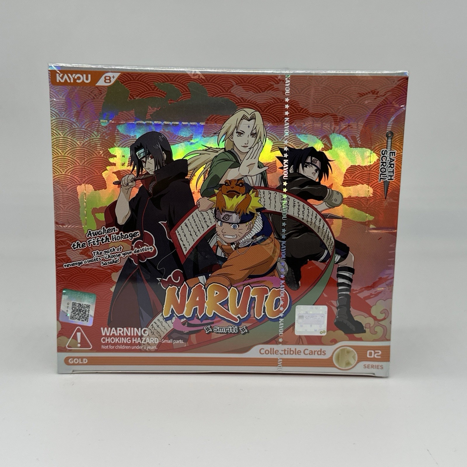 Naruto Smriti Earth Scroll 002 Kayou Trading Cards Booster Box 20 English Packs