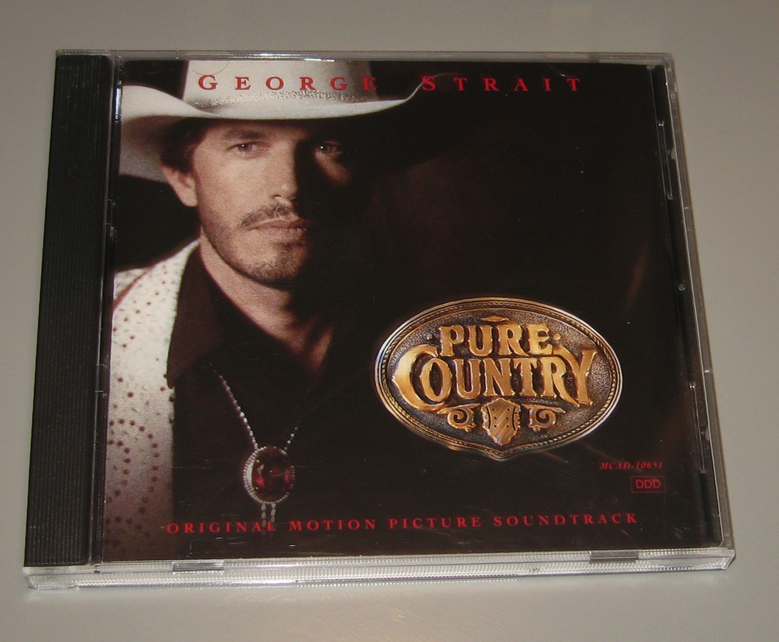 George Strait - Pure Country Original Motion Picture Soundtrack (CD, 1992, MCA)