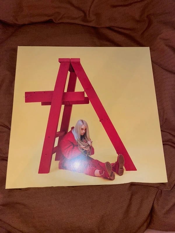 Billie Eilish Don‘t Smile At Me Vinyl Schalplatte ROT RED