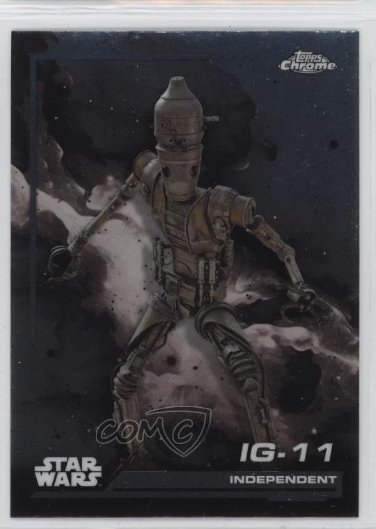 2024 Topps Chrome Star Wars Independent IG-11 #41 uk2