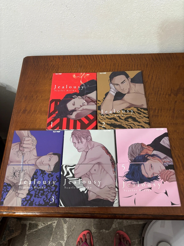 Jealousy serie manga yaoi completa