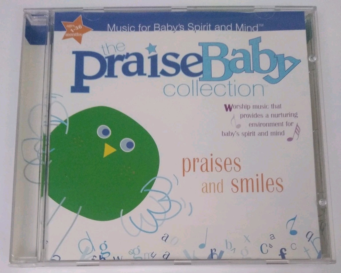The Praise Baby Collection Praises & Smiles Music For Babys CD 2004 Very Good VG