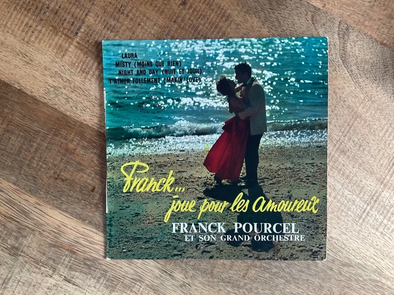 45 tours Franck Pourcel - Franck joue pour les amoureux