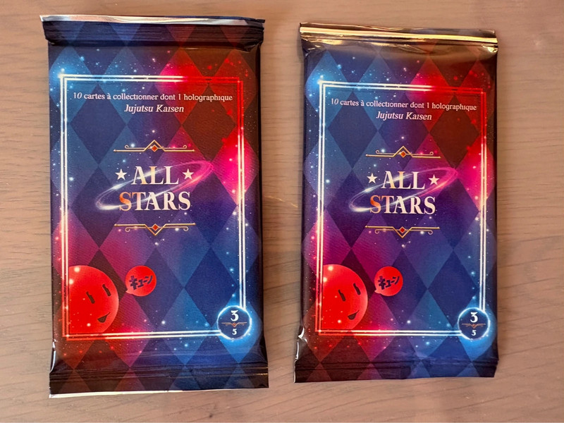 Cartes à collectionner all stars