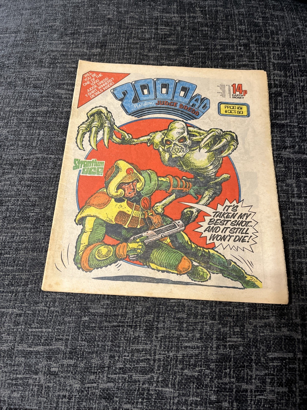 2000AD Comic - Prog 181 - 11 Oct 1980
