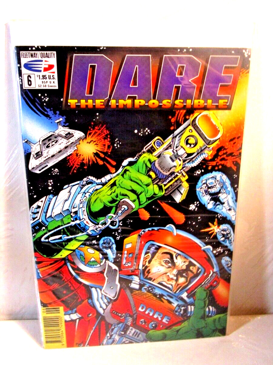 Dare THE IMPOSSIBLE #6 1992 fumetti Fleetway di qualità