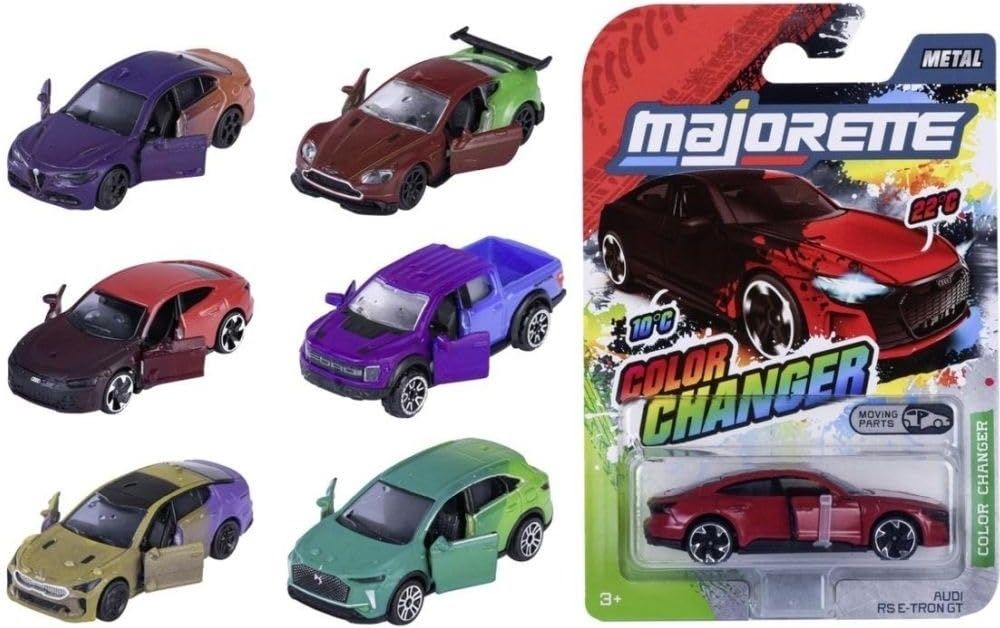 Merchandising Majorette: Color Changers Premium Cars (Assortimento)